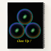 Perfect Journal Stilvolle Spiral Notebook Designs Notizblock (Rückseite)