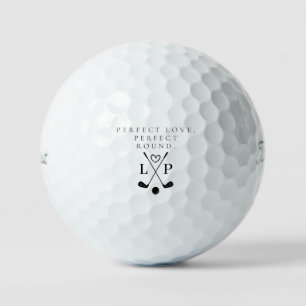 "'Perfect Love, Perfect Round' Individuelle Hochze Golfball