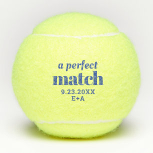 Perfect Match Blue Brautparty Wedding Tennisbälle