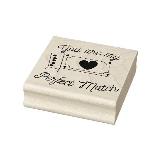 Perfect Match Gummistempel (Stempel)