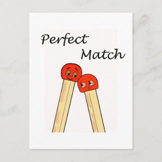 Perfect Match Postkarte