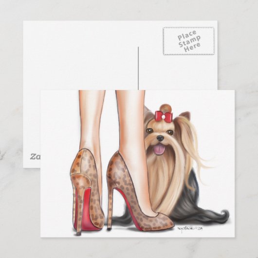 Perfect Match Postkarte (Vorne/Hinten)