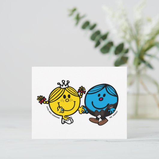 Perfect Match Postkarte (Stehend Vorderseite)