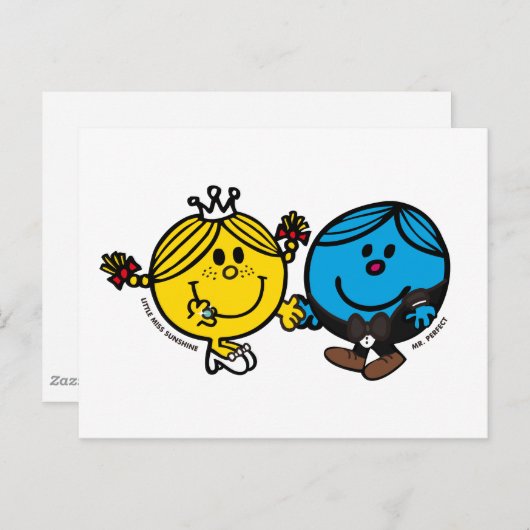 Perfect Match Postkarte (Vorne/Hinten)