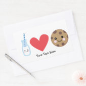 Perfect Match Rechteckiger Aufkleber (Umschlag)