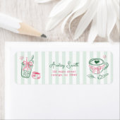 Perfect Matcha Bridal Shower Return Address (Insitu)