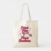 Perfect Mom, Perfect Beautician Tote Bag Tragetasche (Rückseite)