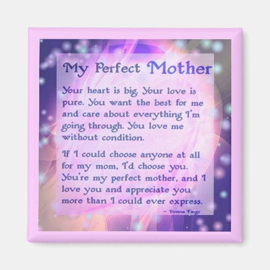 Perfect Mother Magnet (Vorne)