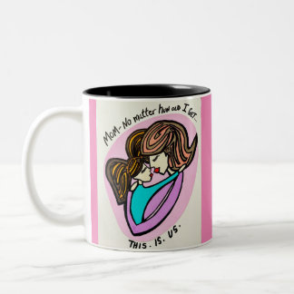 Perfect Mother's Day Gift! Zweifarbige Tasse