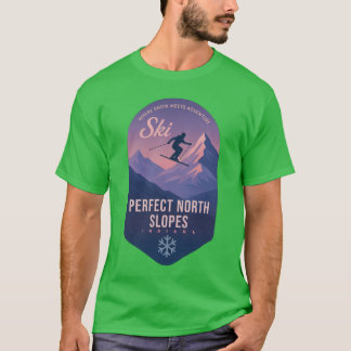 Perfect North Slopes Indiana Skigebiet T-Shirt