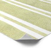 Perfect pair pear bridal shower welcome sign poster (Ecke)