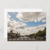 Perfect Paris Skies Foto Postcard Postkarte (Vorne/Hinten)