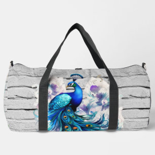 Perfect Peacock Duffle Bag