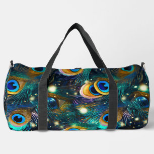 Perfect Peacock Duffle Bag