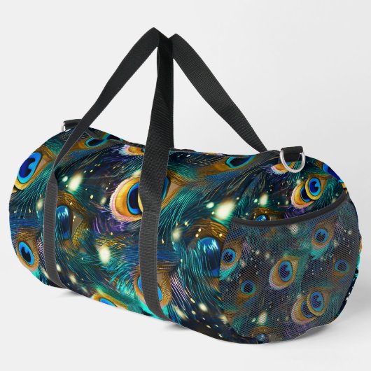 Perfect Peacock Duffle Bag (Rechte Ecke)