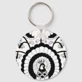 Perfect Peacock Schlüsselanhänger (Vorderseite)