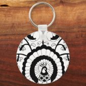 Perfect Peacock Schlüsselanhänger (Vorderseite)