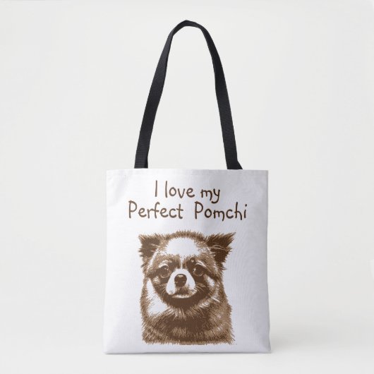 Perfect Pomchi Tote Bag Tasche (Vorderseite)