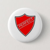 Perfect Prefect Abzeichen Red Button (Vorderseite)