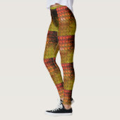Perfect Prints_RedGold Leggings (Links)