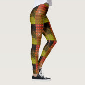 Perfect Prints_RedGold Leggings (Rechts)