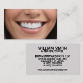 Perfect Smile Teeth Visitenkarte (Vorne/Hinten)