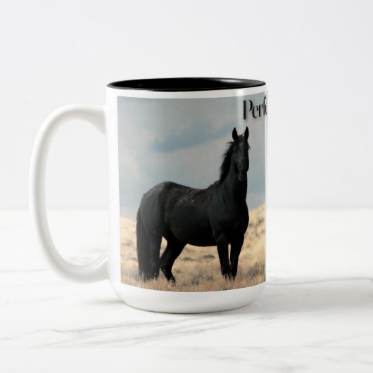 "Perfect Storm" Mustang Tasse (Links)