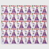 Perfect Superhero Fantastische Geburtstagsmädchen Geschenkpapier (Flach)