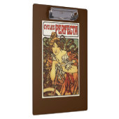 Perfecta Fahrräder mit Frauenwerbung Klemmbrett (Rechts)