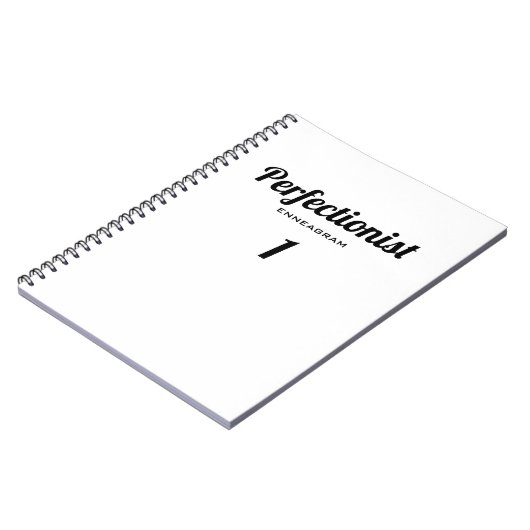 Perfectionist Enneagram 1 Journal-Notebook Notizblock (Linke Seite)