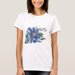 Perfectly Imperfect Personalized modern TShir T-Shirt