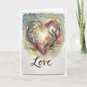 Perfectly Imperfect Us Valentine Card Karte (Vorderseite)