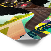 Perfectly Palm Springs Art Print Poster (Ecke)