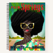 Perfectly Palm Springs Notizblock (Vorderseite)