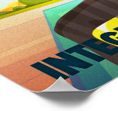 Perfectly Palm Springs Small Poster (Ecke)