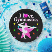 PERFEKT 10 GYMNAST PAPPTELLER (Party)