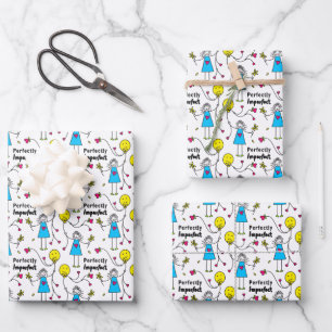 Perfekt 1 A_Wrapping Paper Geschenkpapier Set