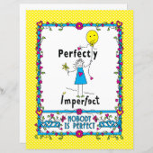 Perfekt 1_flaches Papier Blatt 8.5x11" (Vorne/Hinten)