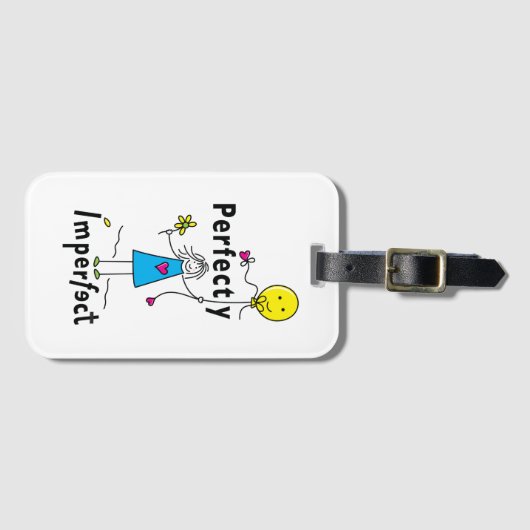 Perfekt 1_Gepäckanhänger mit Kartensteckplatz Gepäckanhänger (Vorderseite (Horizontal))