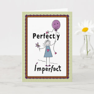 Perfekt 1A_Greeting Card 5"x7" Karte