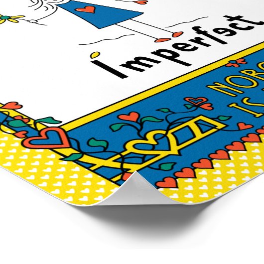 Perfekt 1B_Print 8"x10" Poster (Ecke)