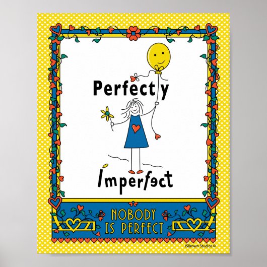 Perfekt 1B_Print 8"x10" Poster (Vorne)