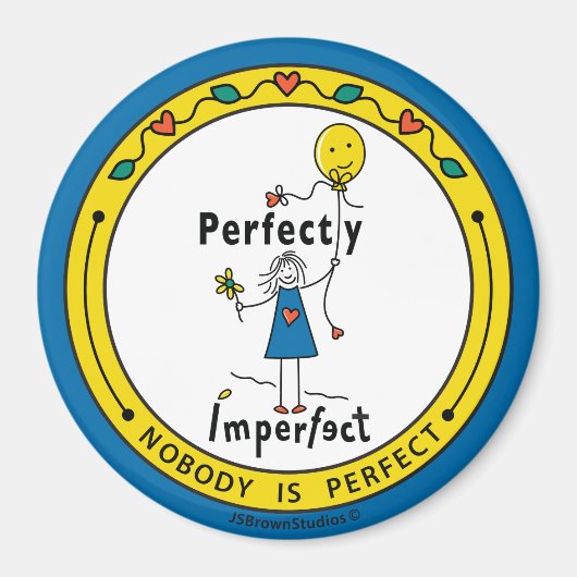 Perfekt 1B_Round Magnet 3" (Vorne)