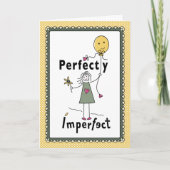 Perfekt 1C_Greeting Card 5"x7" Karte (Vorderseite)