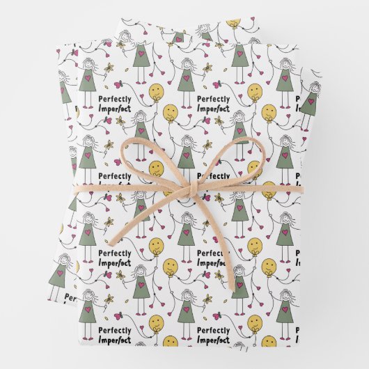 Perfekt 1C_Wrapping Paper Geschenkpapier Set (Beispiel)