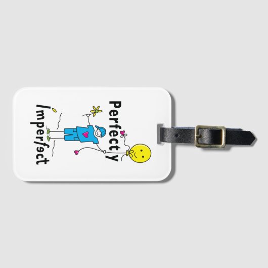 Perfekt 2_Gepäckanhänger mit Kartensteckplatz Gepäckanhänger (Vorderseite (Horizontal))