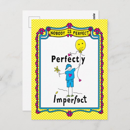 Perfekt 2_ postkarte (Vorne/Hinten)