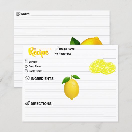 Perfekt 2-seitig - Moderne Nachfüll-Limonen-Rezept (Vorne/Hinten)