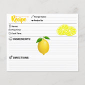 Perfekt 2-seitig - Moderne Nachfüll-Limonen-Rezept (Vorderseite)