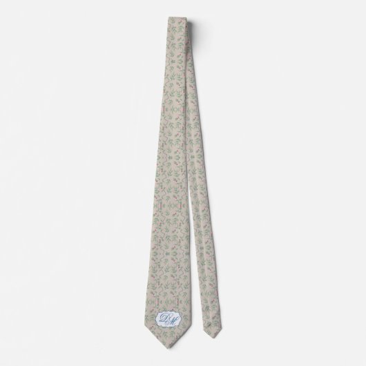 Perfekt blass Wedding Keepake Neck Tie Krawatte (Vorderseite)